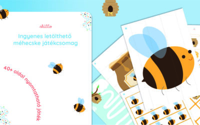 Méhecskés játékok – 40+ oldalas játékcsomag ingyen!