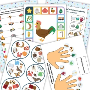 Logopédiai játékok - K hang (PDF)