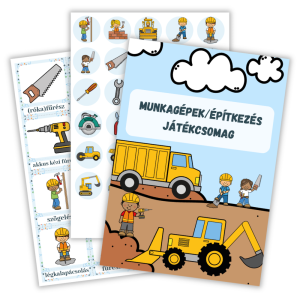 Munkagépek játékcsomag ovisoknak (PDF)